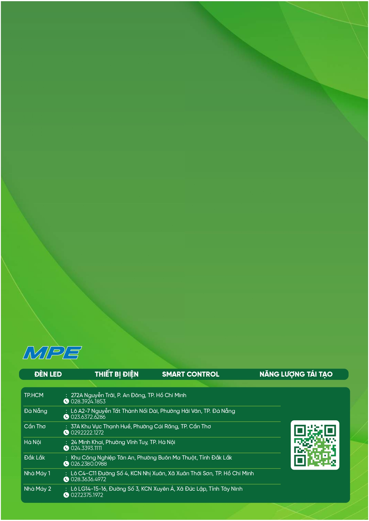 Bảng giá đèn LED MPE 2026